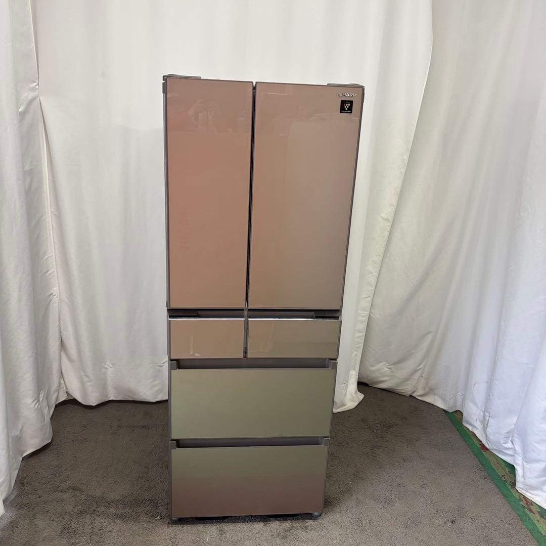 140⭕️冷蔵庫　シャープ　大型　400ℓ〜500ℓ　フレンチドア　安い　設置無料