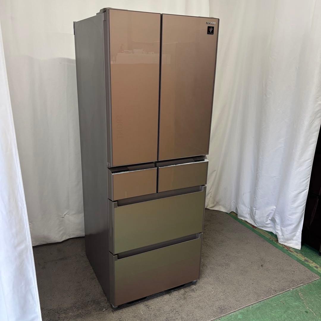 140⭕️冷蔵庫　シャープ　大型　400ℓ〜500ℓ　フレンチドア　安い　設置無料