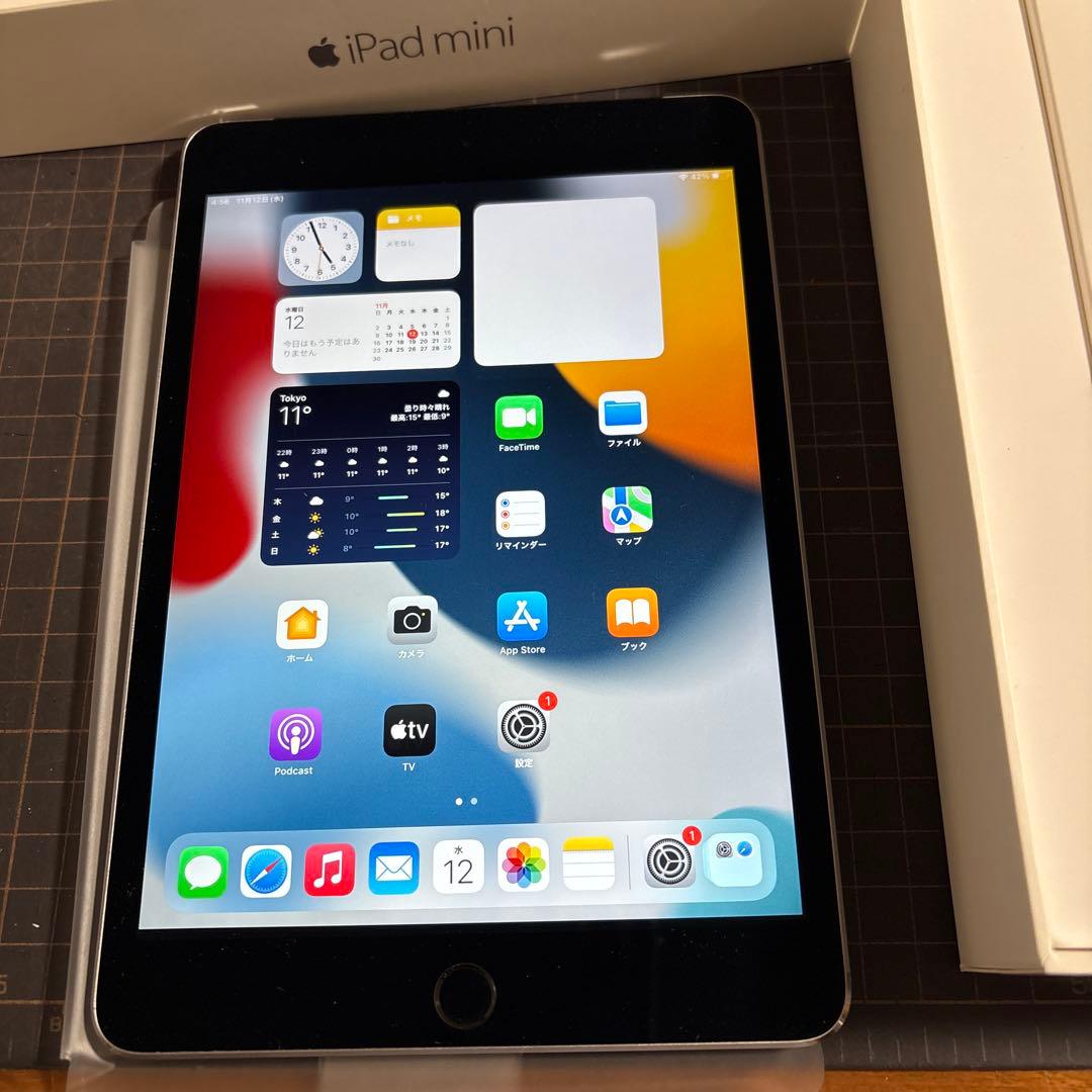 ★Apple iPad mini 4世代 128GB wifi＋セルラー ★