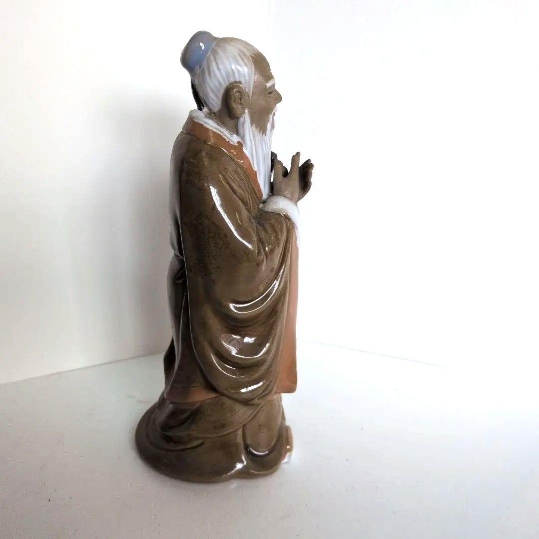 中国石湾陶器　孔子像