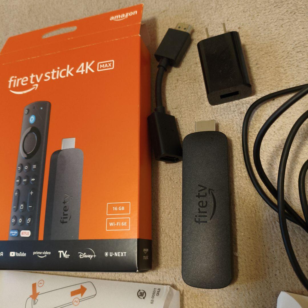 Fire TV Stick 4K MAX 第2世代　※オマケ付き