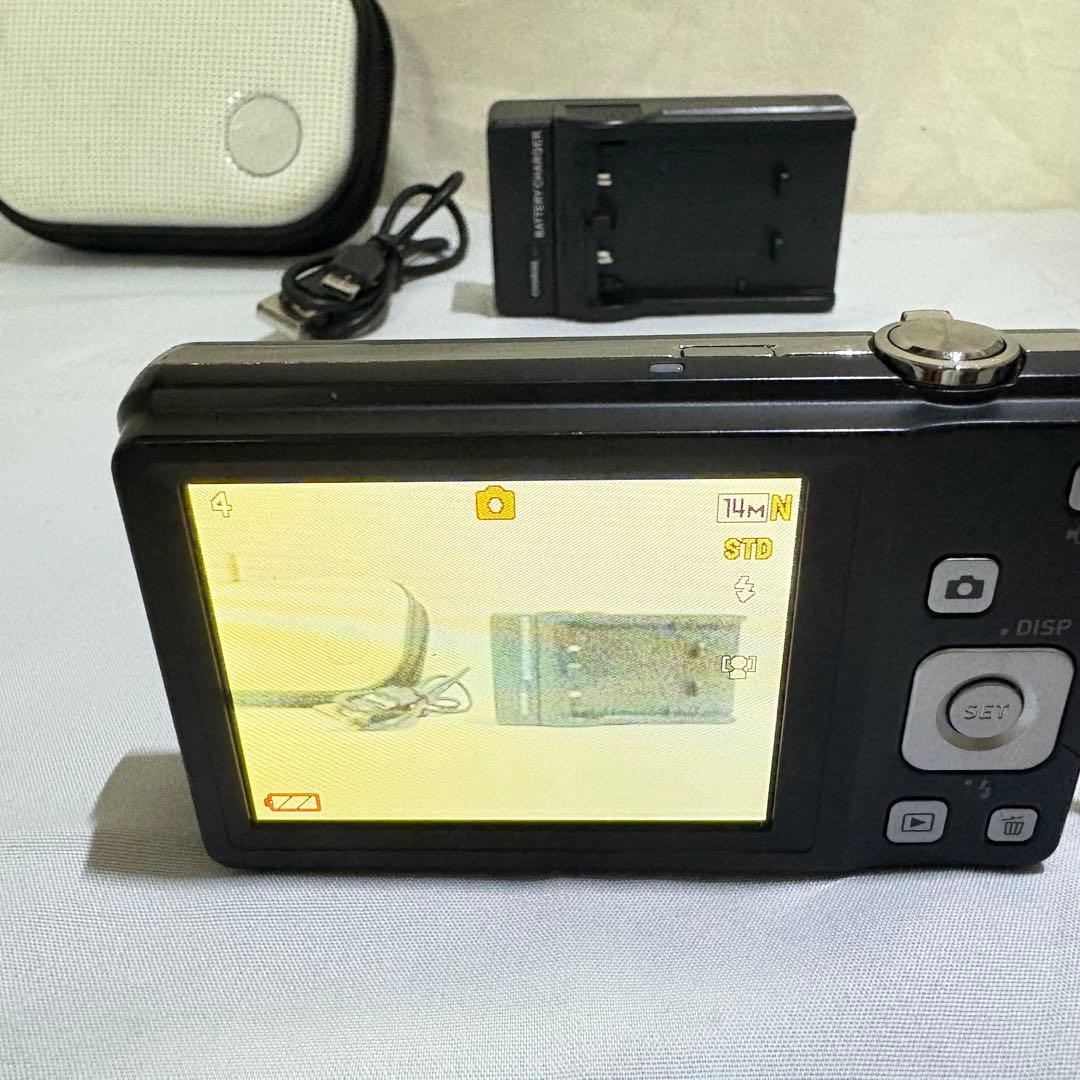 【動作確認済】CASIO EXILIM EX-ZS5 ブラック ケース付き