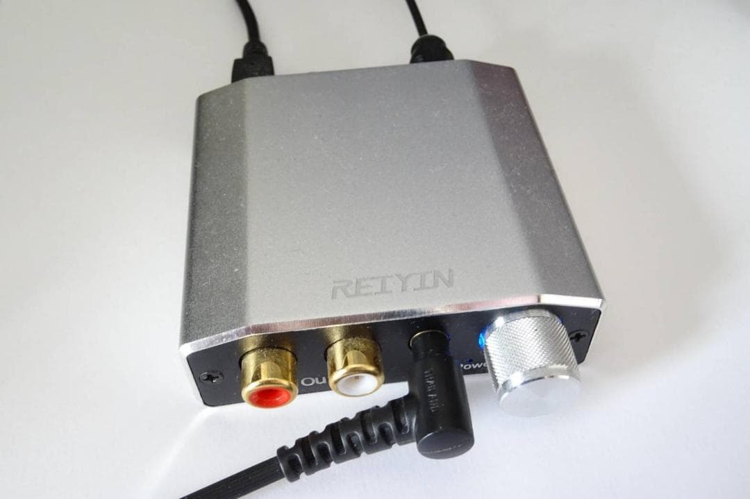 オーディオ変換器 光＆同軸→アナログ(RCA) DAC