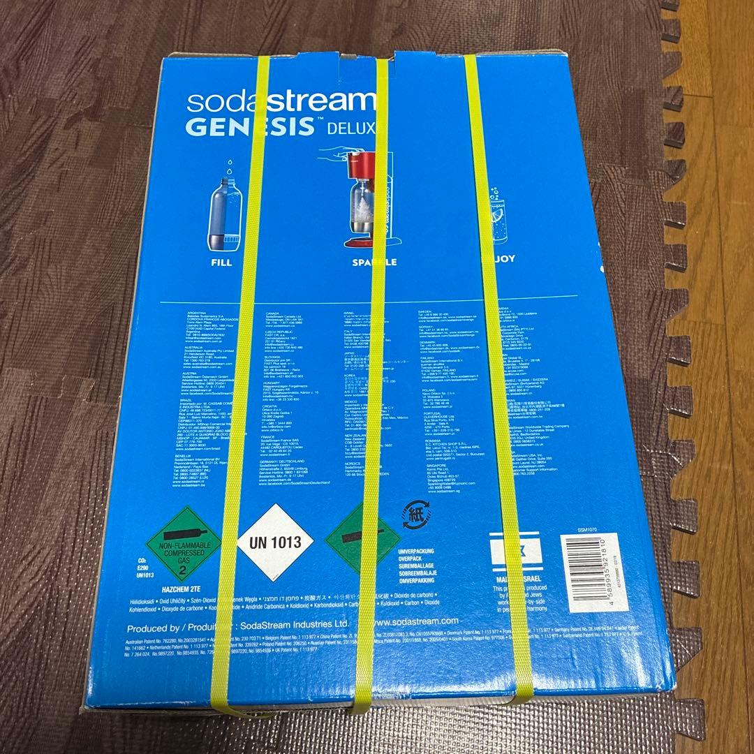 sodastream GENESIS DELUXE レッド v2 SSM1070