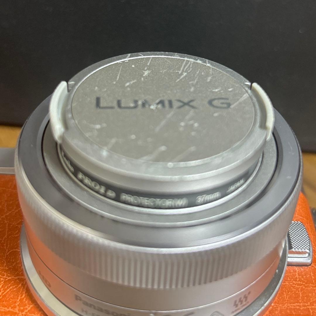 Panasonic LUMIX DC-GF9W-D ミラーレス一眼 オレンジ