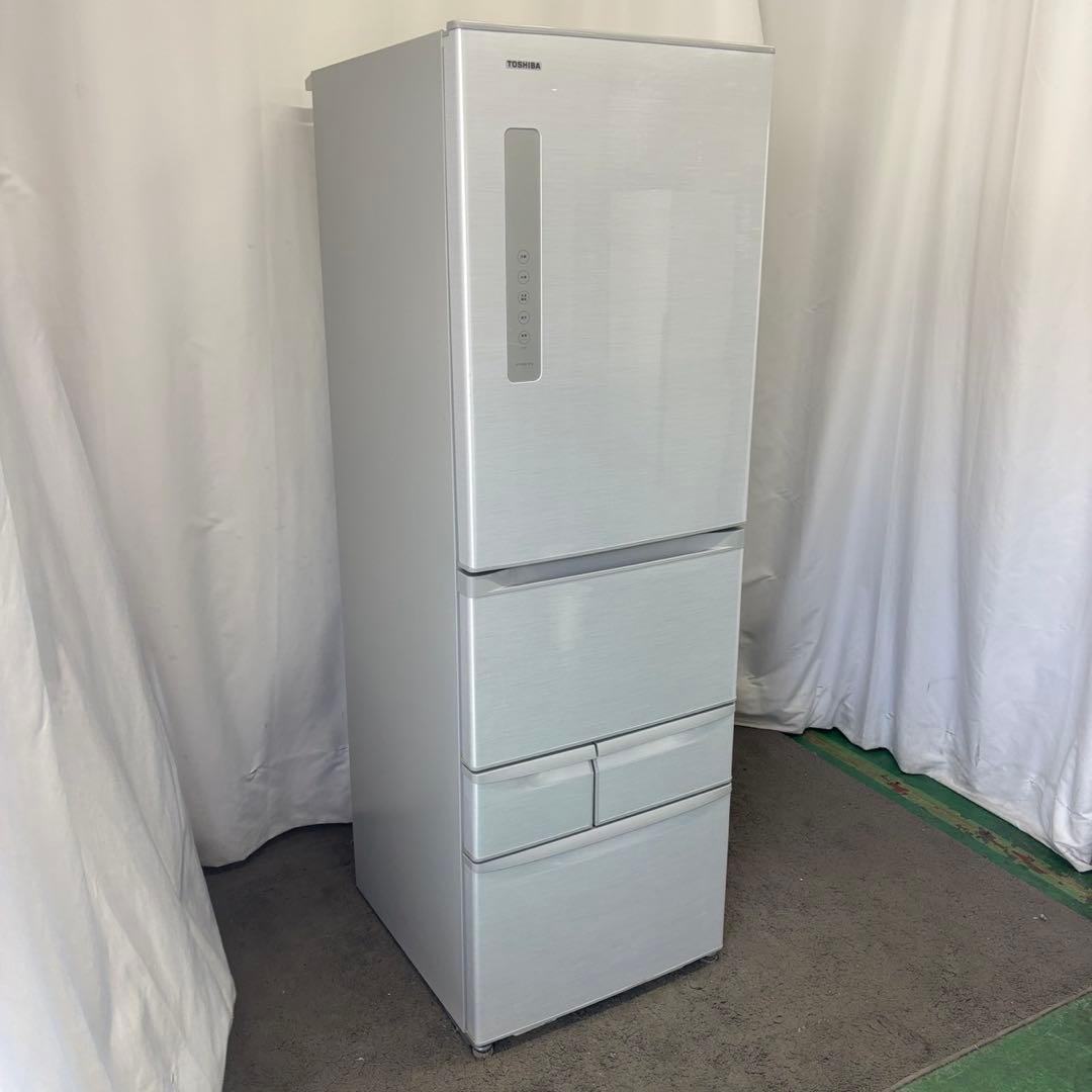 232　東芝　冷蔵庫　大型　400ℓ-500ℓ　設置無料　右開き　自動製氷　安い