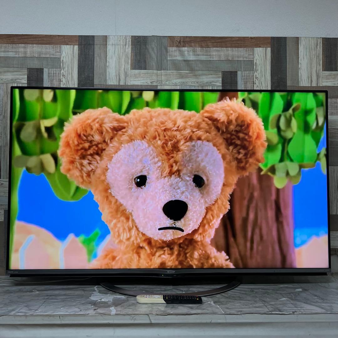 全国送料込❣️SHARP60型4k Android 液晶テレビ動画アプリ多数搭載