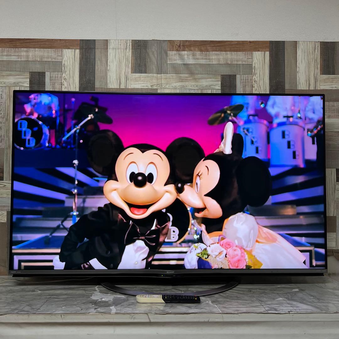 全国送料込❣️SHARP60型4k Android 液晶テレビ動画アプリ多数搭載