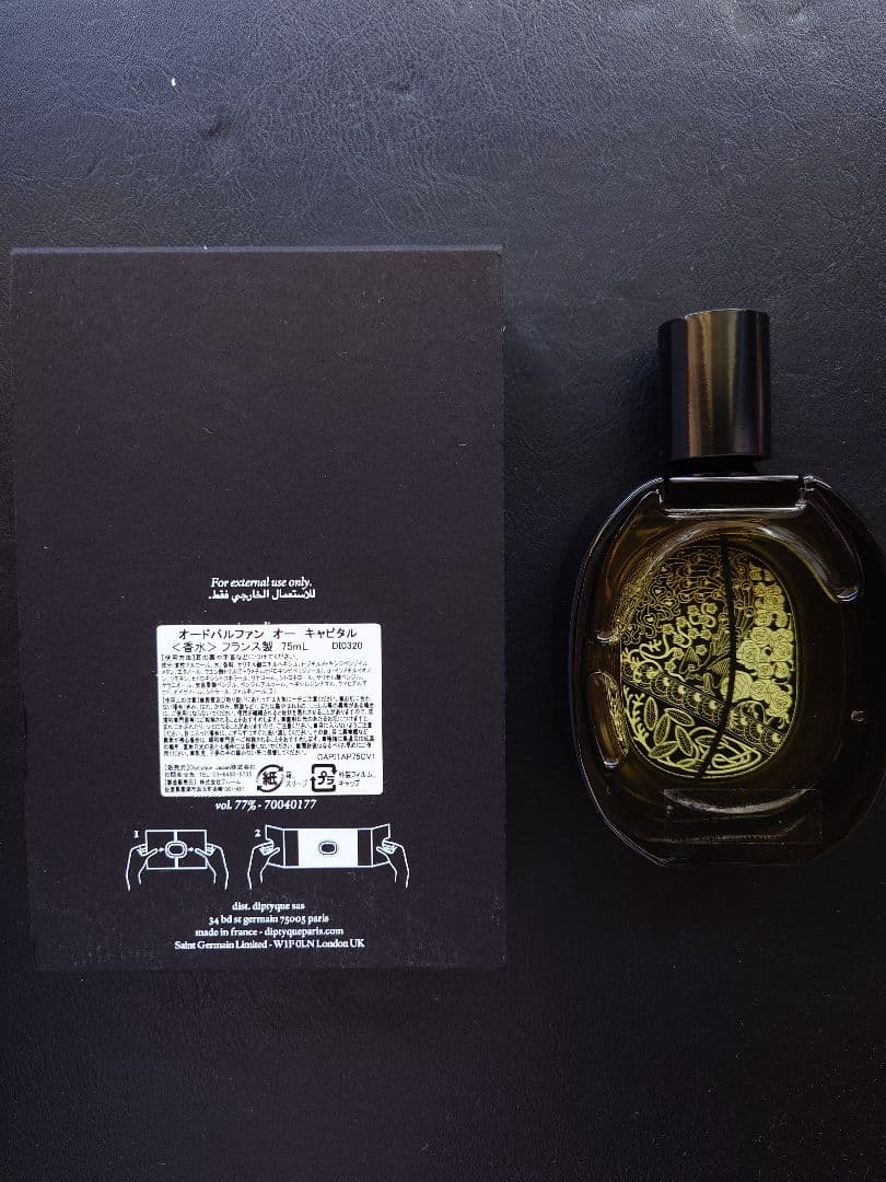 DIPTYQUE ディプティック オー キャピタル オードパルファン　EDP