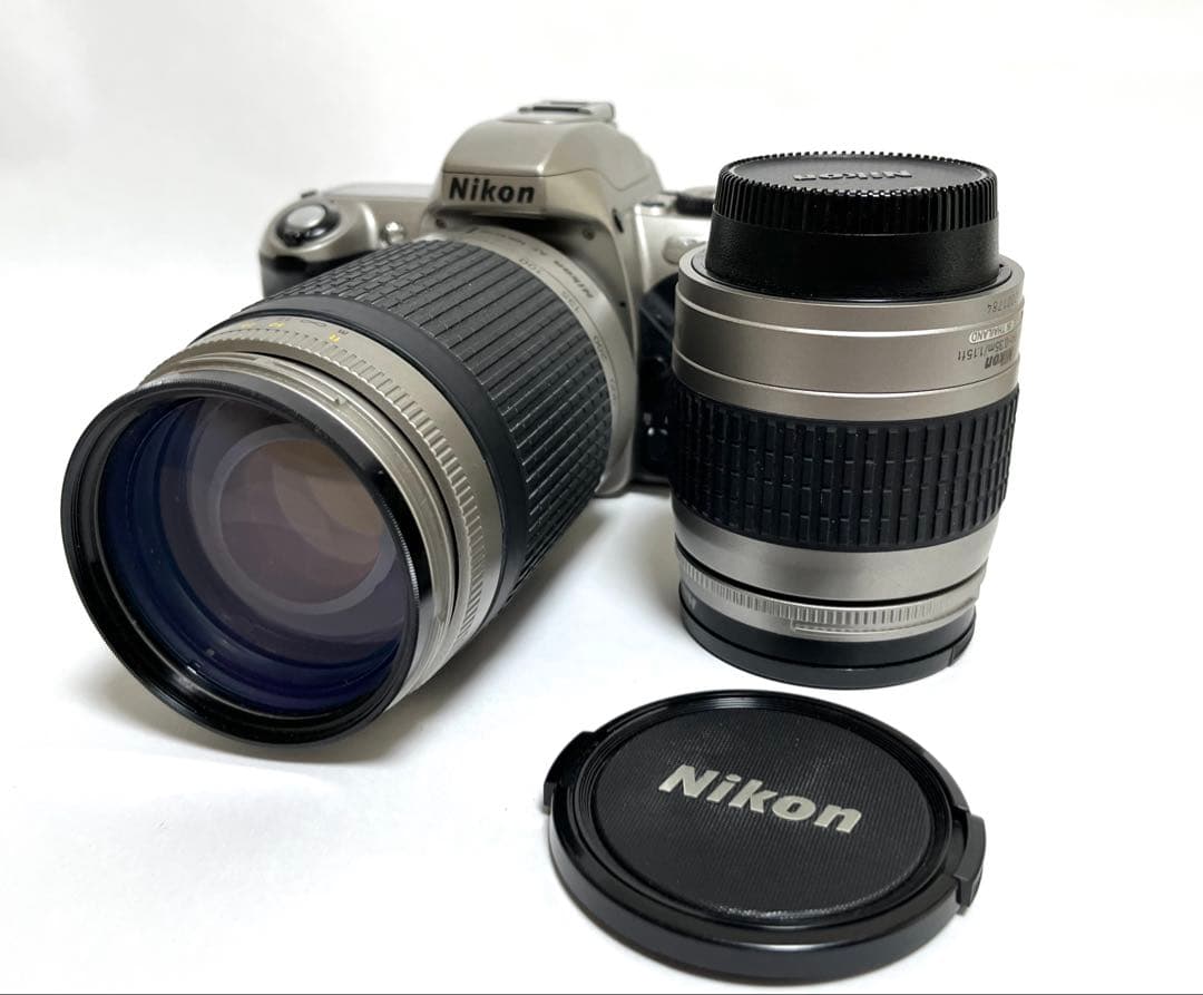 【超名機】Nikon u 実働中古品 ズームレンズセット おまけ（CR2電池）付