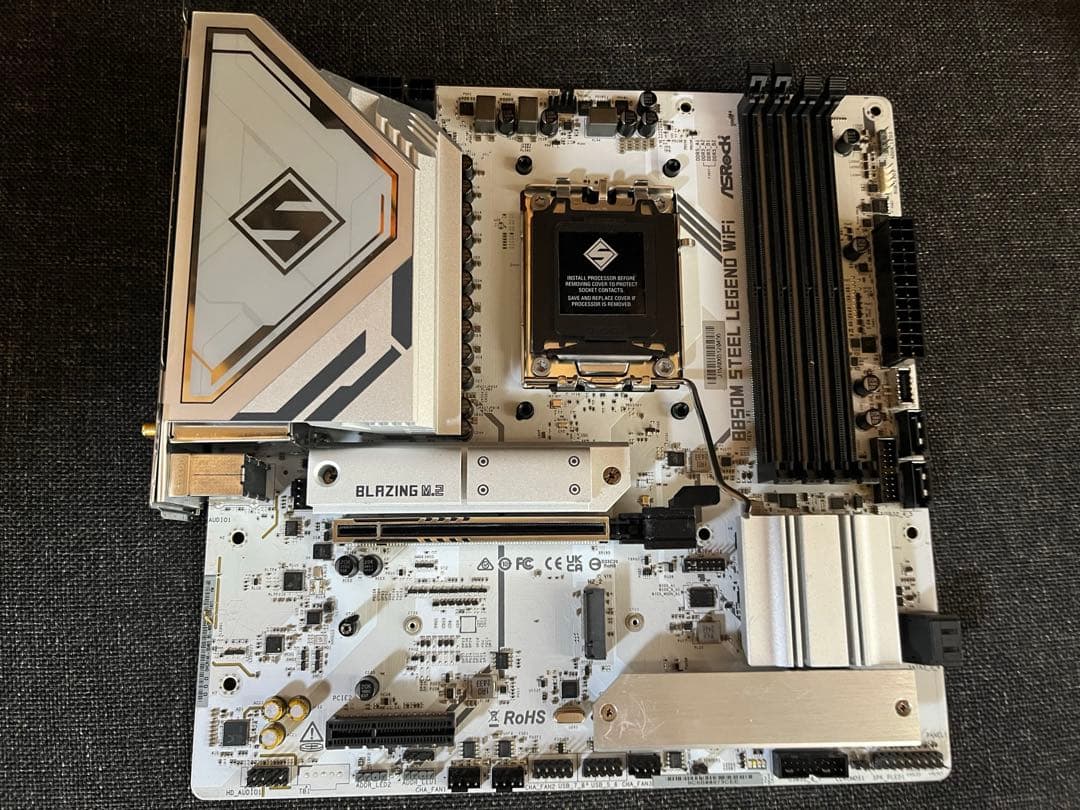 マザーボード B850M Steel Legend WiFi