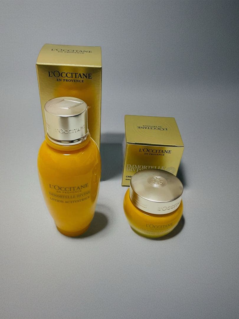 L'OCCITANE イモーテル ディヴァイン クリーム & エッセンス セット