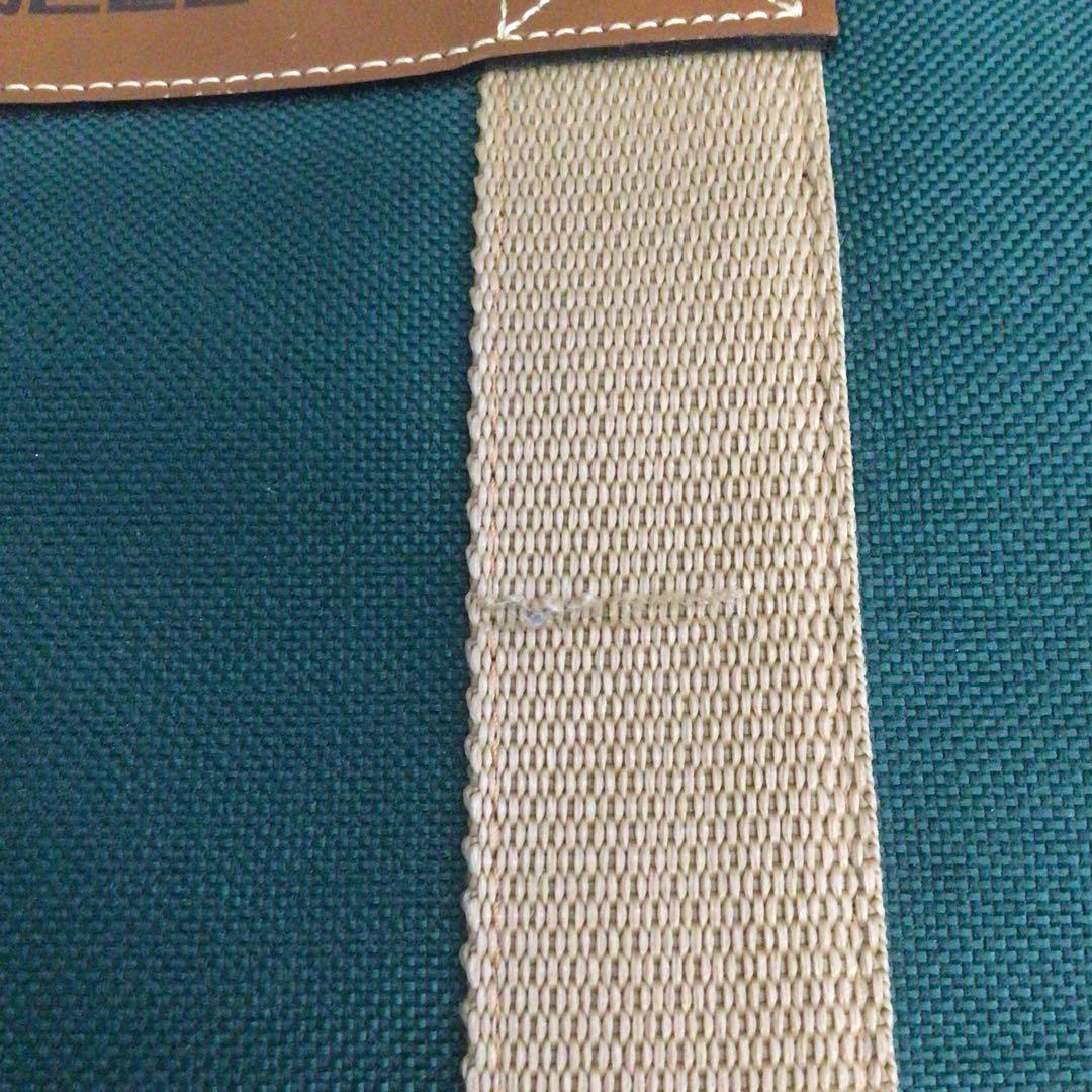 【希少】ランセル LANCEL キャンバス×本革 ボストンバッグ 緑