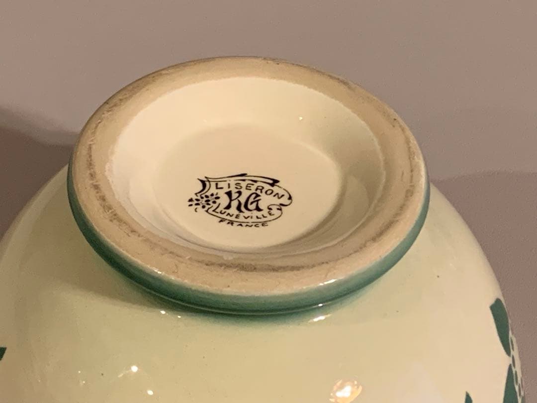 美品⭐︎リュネヴィル⭐︎フランスアンティーク⭐︎カフェオレボウル
