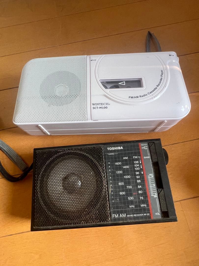 CASIO カセットプレーヤー シルバー ブラック
