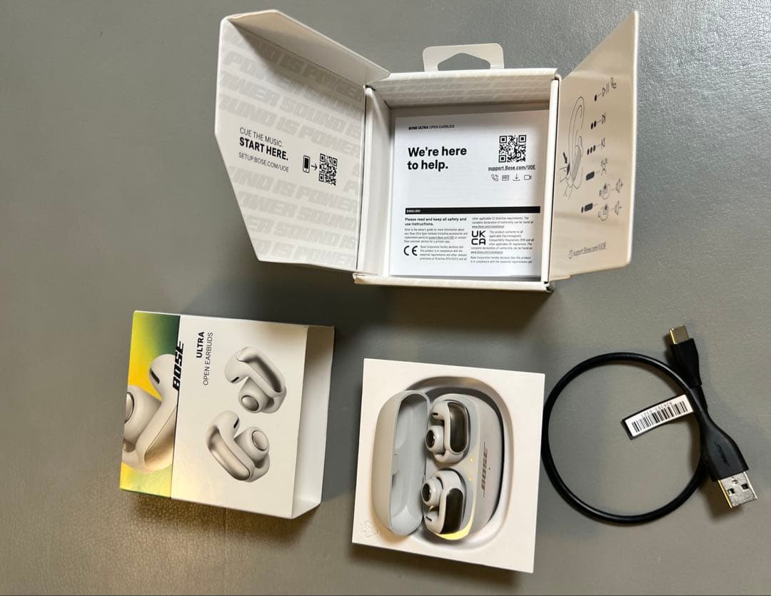 BOSE Open Earbuds Ultra ホワイトスモーク