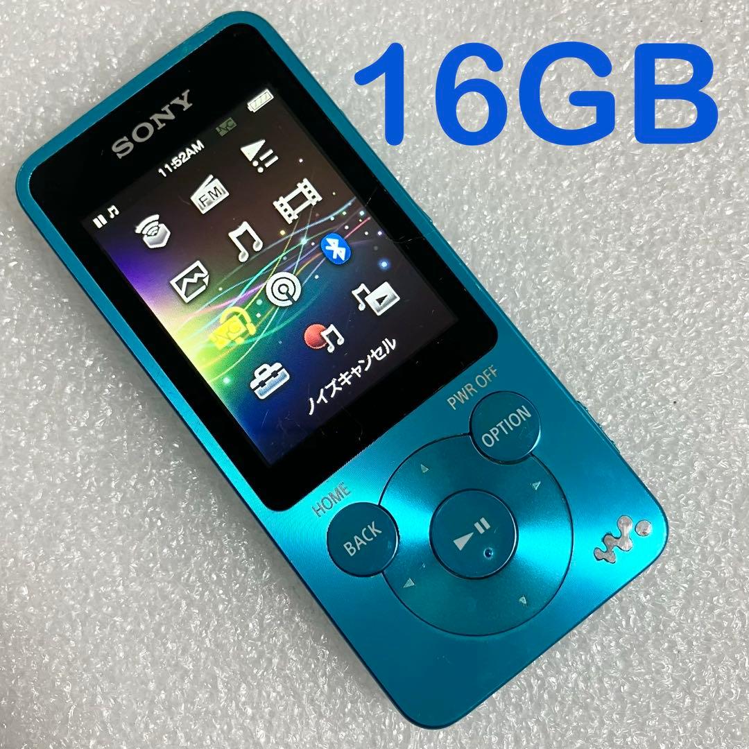 【バッテリー良好】　SONY ウォークマン　NW-S785 16GB あお