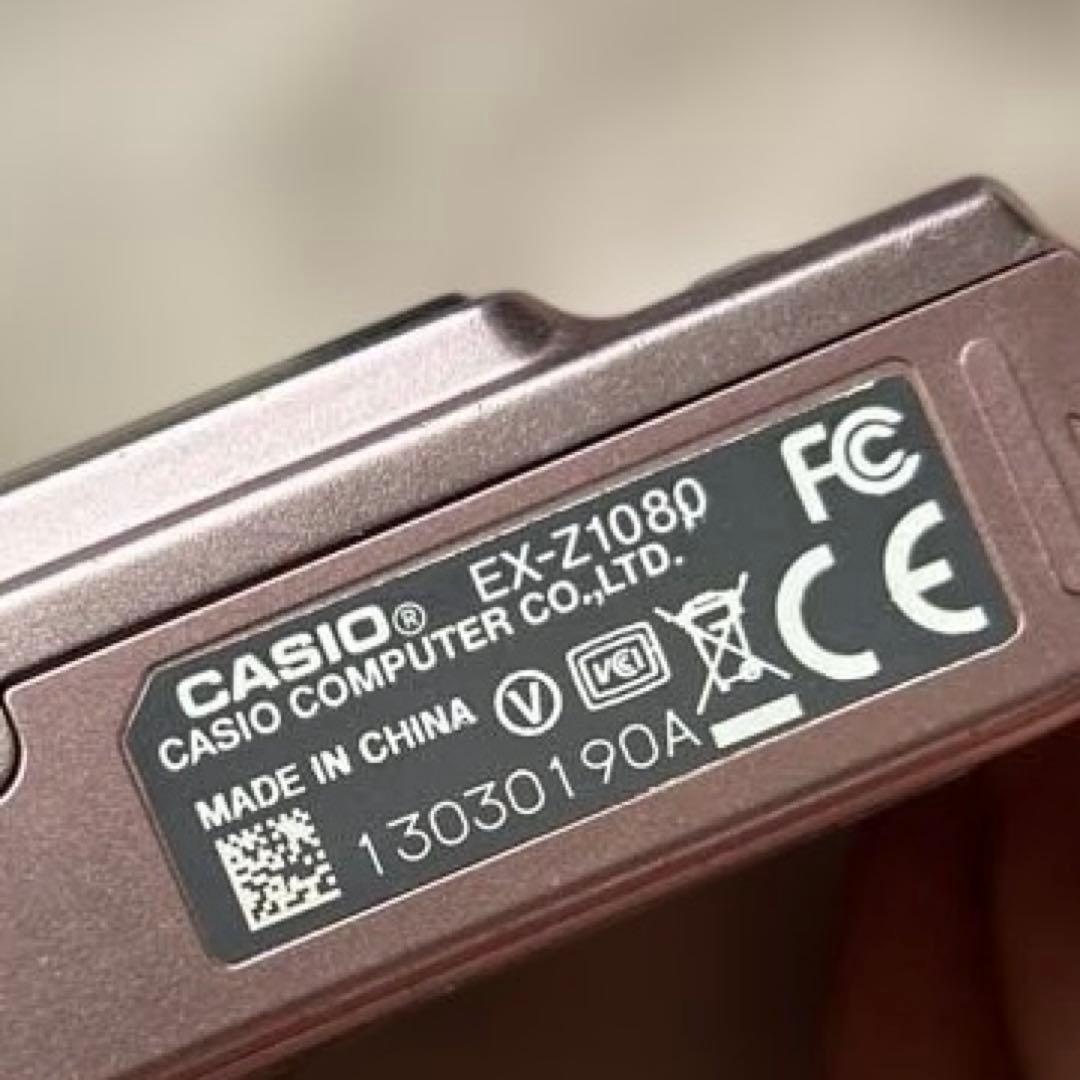 【ジャンク品】CASIO EXILIM EX-Z1080ピンク /SDカード付き