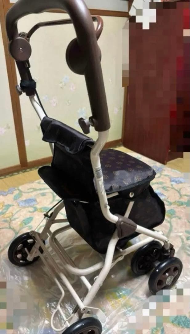 ほぼ未使用！幸和製作所　折りたたみ式シルバーカー