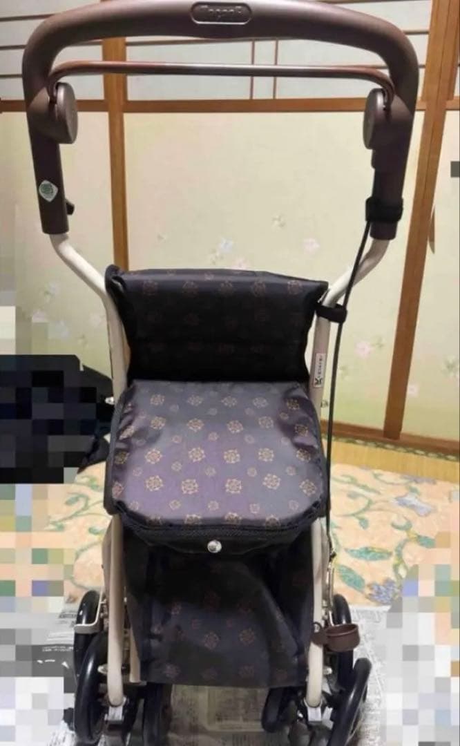 ほぼ未使用！幸和製作所　折りたたみ式シルバーカー