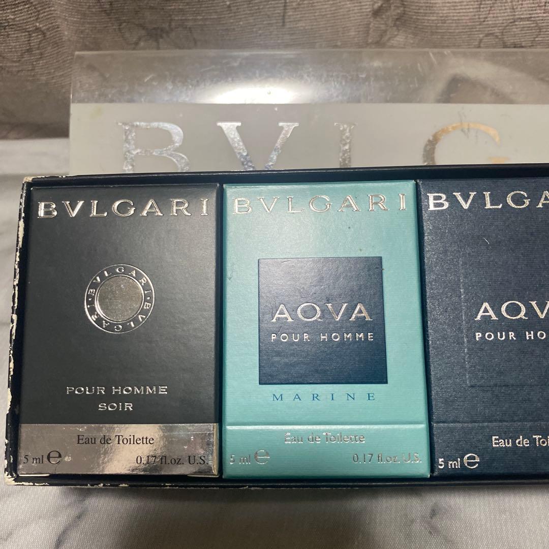 BVLGARI ブルガリ ミニ香水5点セット 新品未開封品