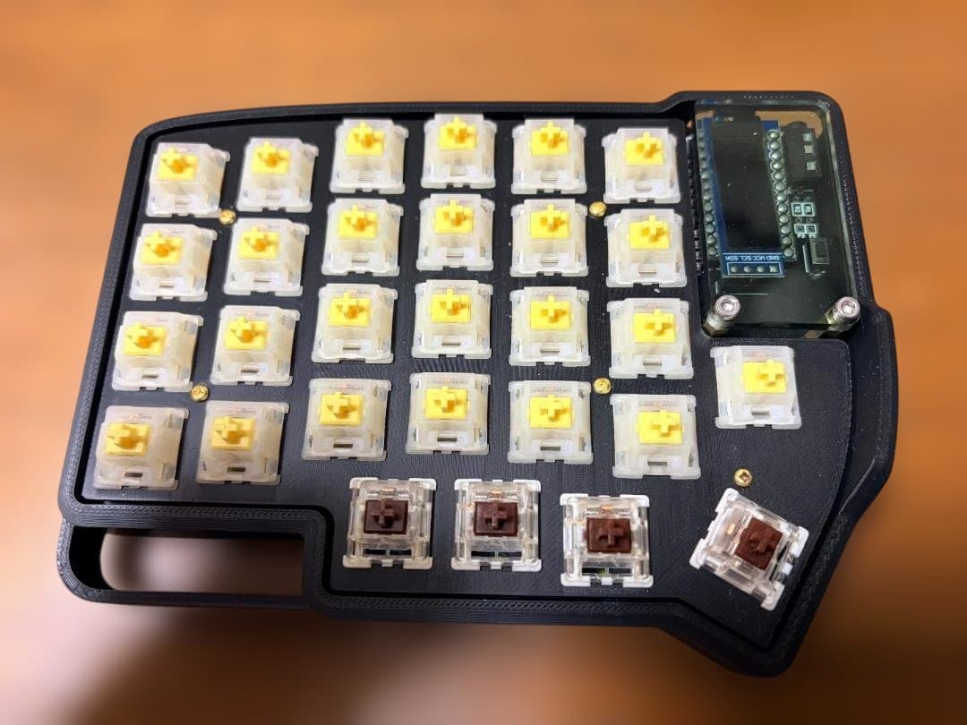 Lily58 Pro 自作分割メカニカルキーボードVial対応