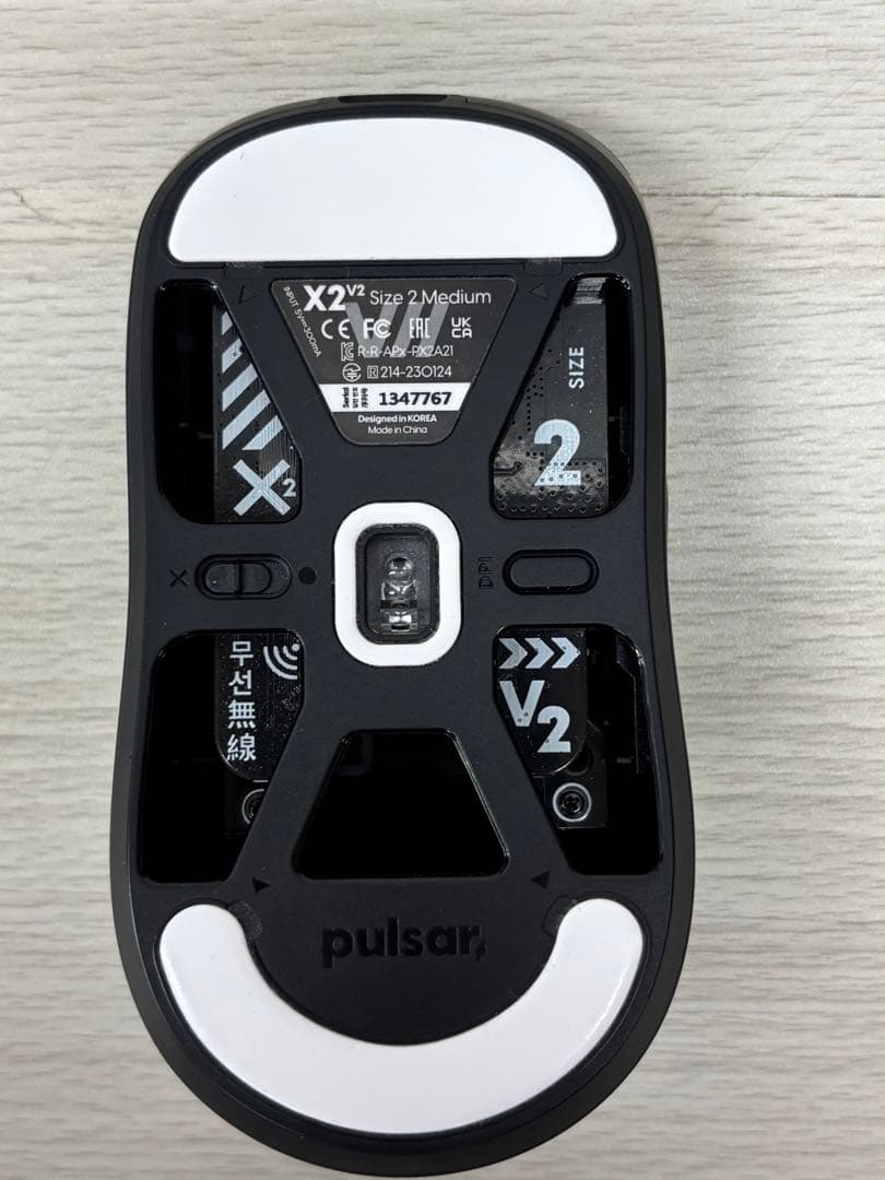 Pulsar X2V2 ワイヤレス ゲーミングマウス size 2 119