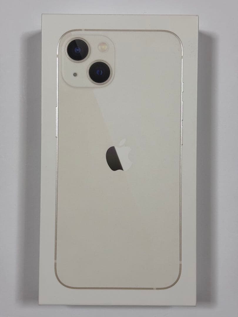 【極美品/箱有】iPhone 13 スターライト 128GB SIMフリー 本体