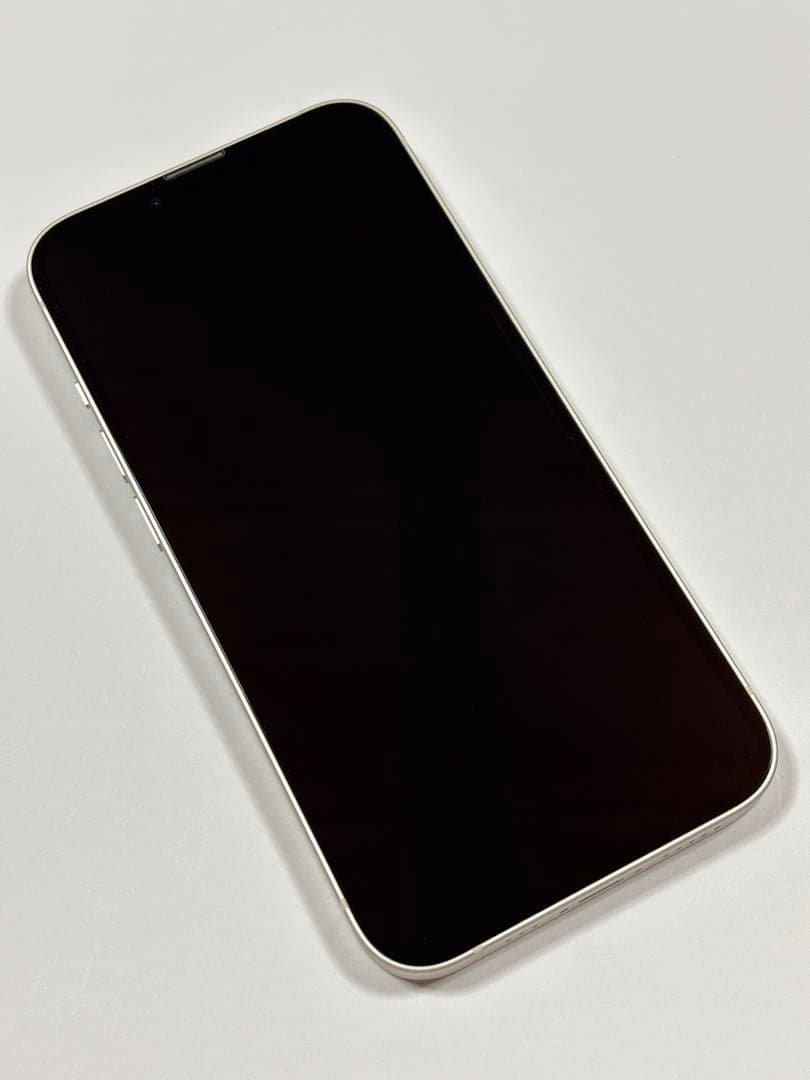 【極美品/箱有】iPhone 13 スターライト 128GB SIMフリー 本体