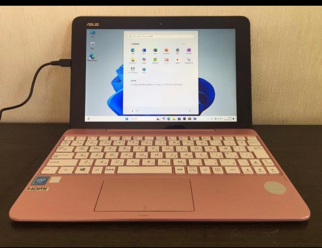 ASUS ノートPC ピンク Windows 11 Office 2021