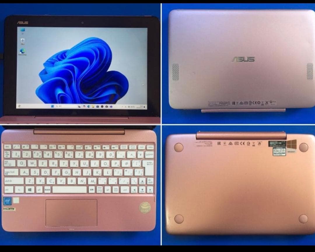 ASUS ノートPC ピンク Windows 11 Office 2021