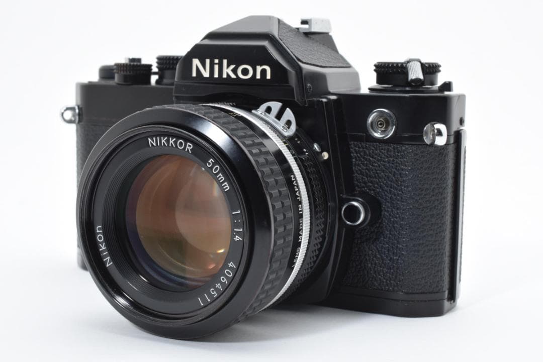 【美品】Nikon FM ボディ + Ai 50mm F1.4 レンズ #412