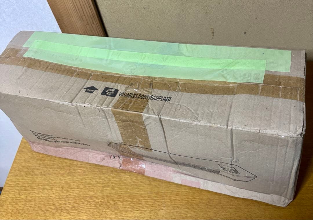 未使用 モバイル エアーコンディショナー 壁掛け式冷暖房エアコン リモコン付
