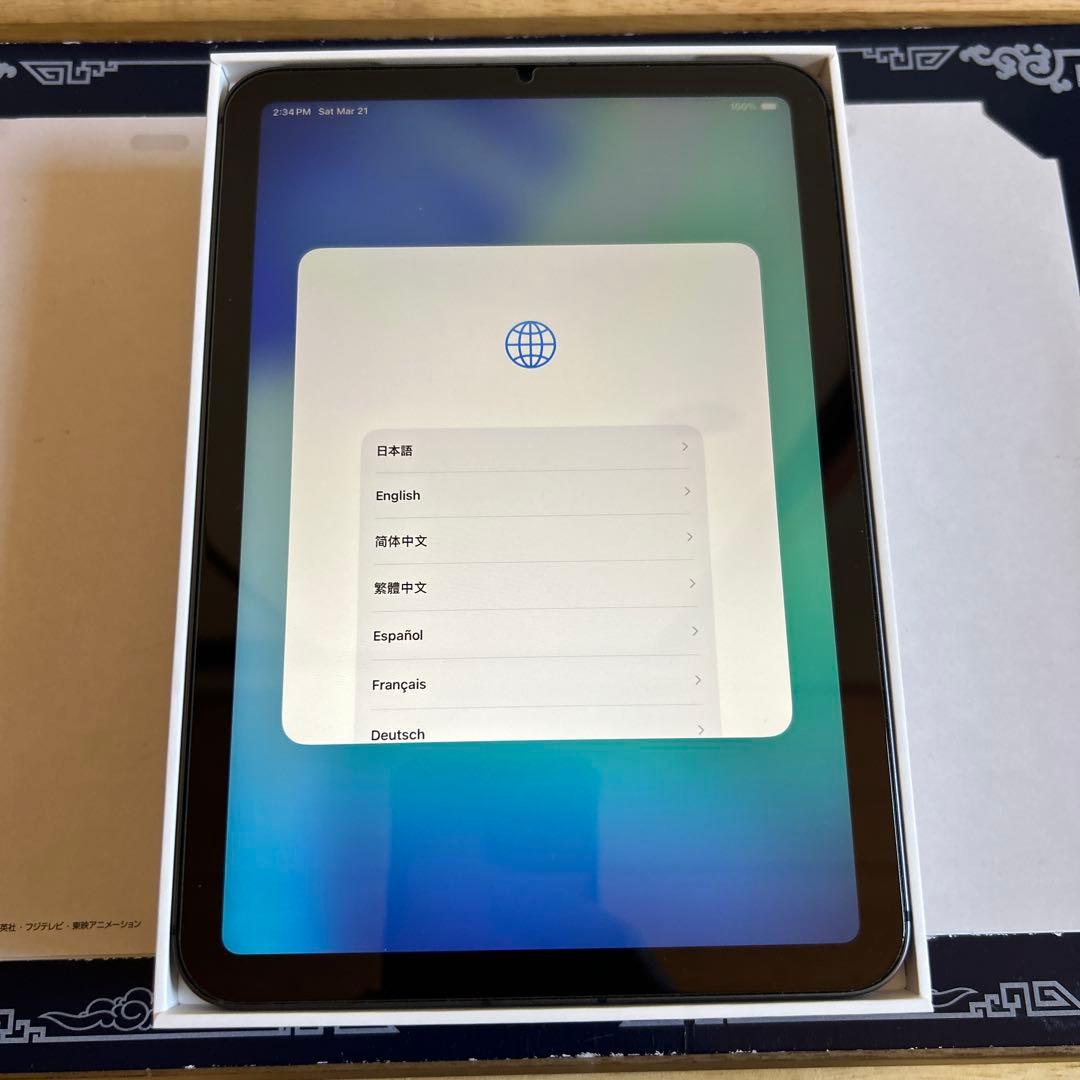 ⭕️iPad mini⭕️第６世代⭕️256GB⭕️目立った傷なし