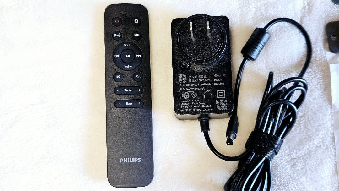 PHILIPS サウンドバー ブラック