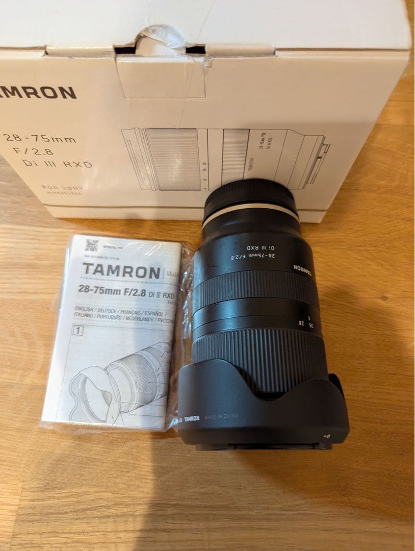 値下げ！TAMRON 28-75 F2.8 Di III RXD A036