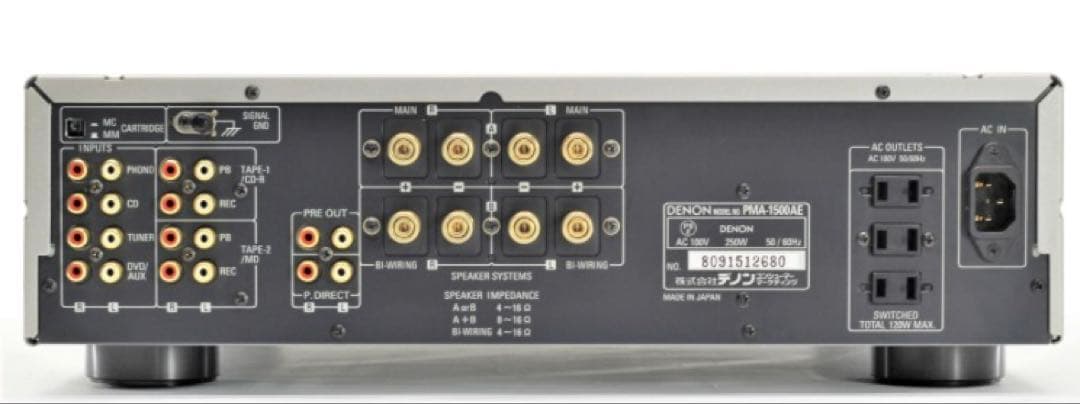 美品！DENON PMA-1500AE アンプ