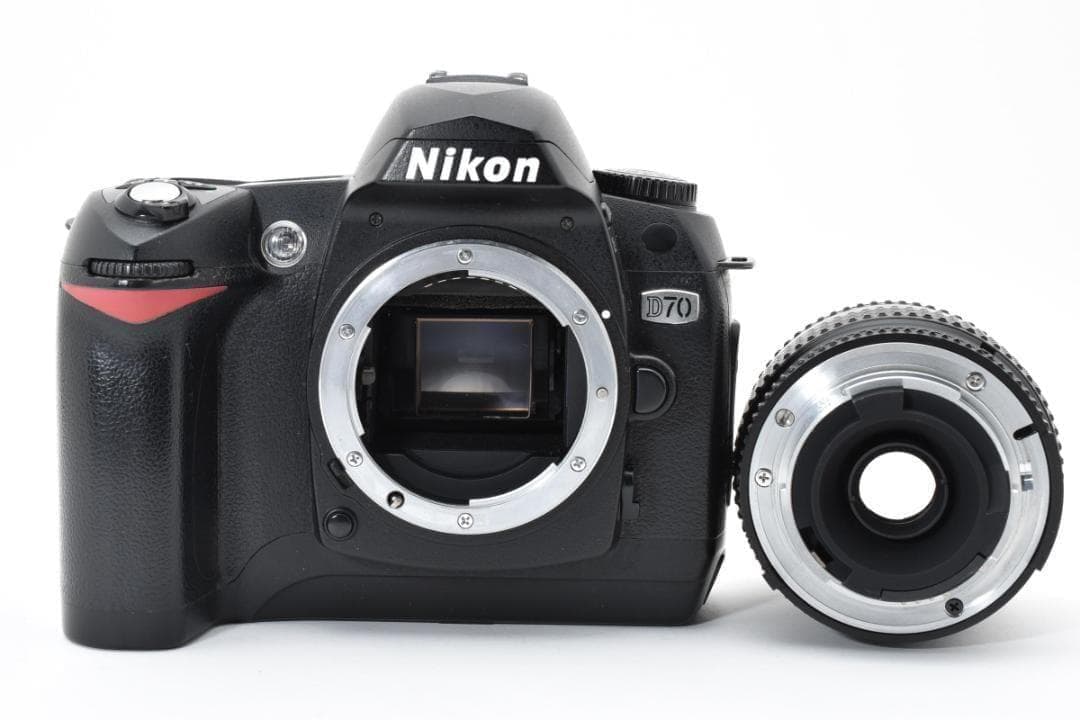 Nikon D70 レンズセット★届いてすぐ使えるフルセット 豪華おまけ付 元箱