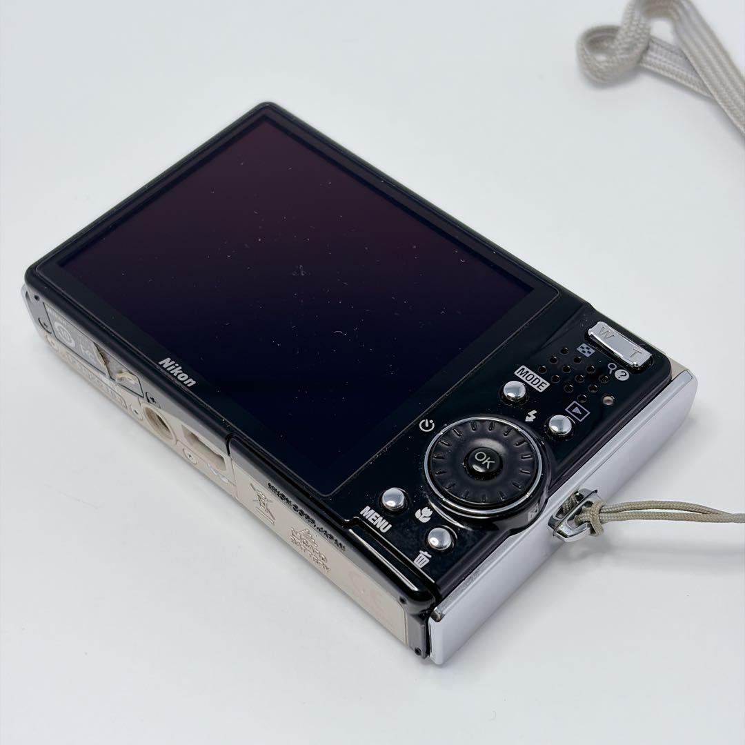 Nikon COOLPIX S52 シャンパンゴールド 動作品 バッテリー箱付