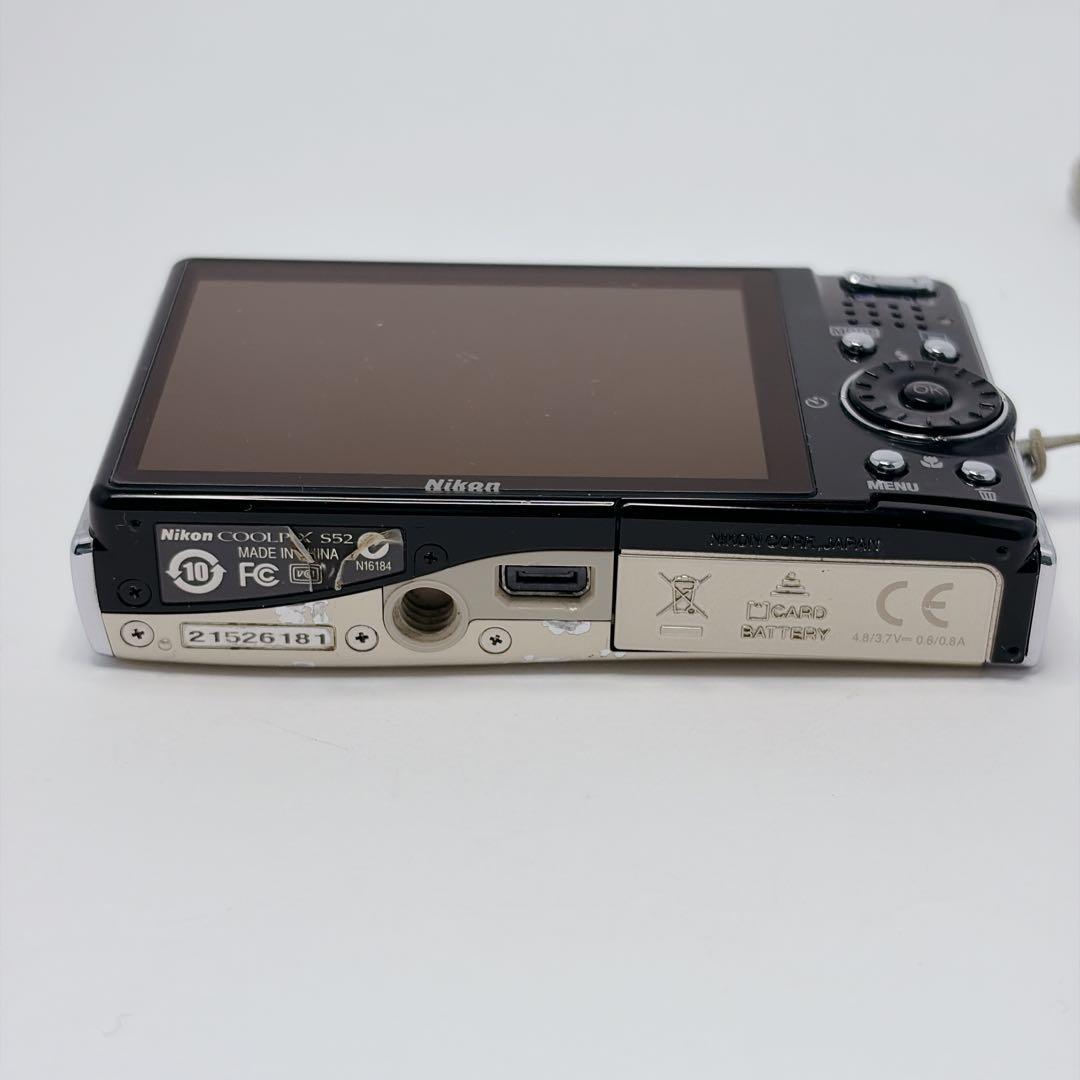 Nikon COOLPIX S52 シャンパンゴールド 動作品 バッテリー箱付
