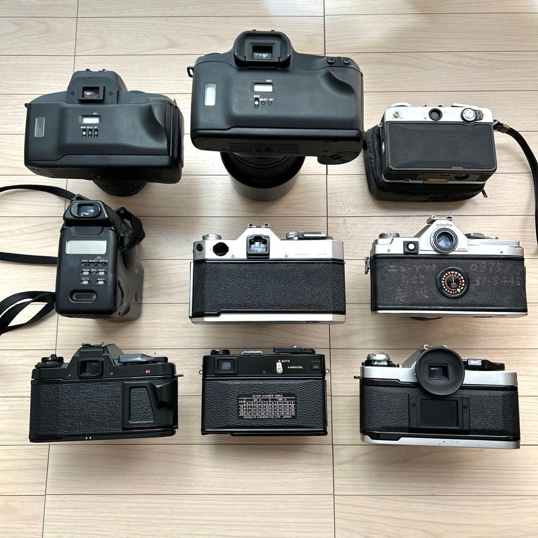 ジャンク フィルムカメラ 9台セット まとめ売り