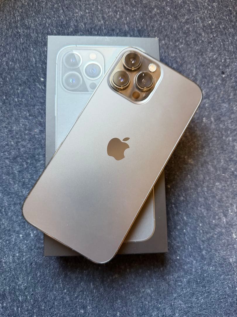 iPhone13ProMAX 512G おまけ3点付き！バッテリー残量84%