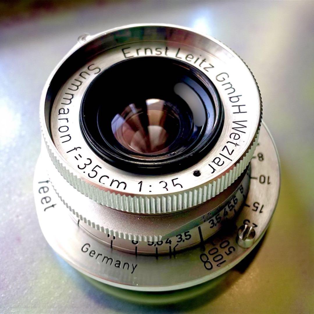 【2026年1月OH済】超極上美品Leica Summaron 35mm＋付属品