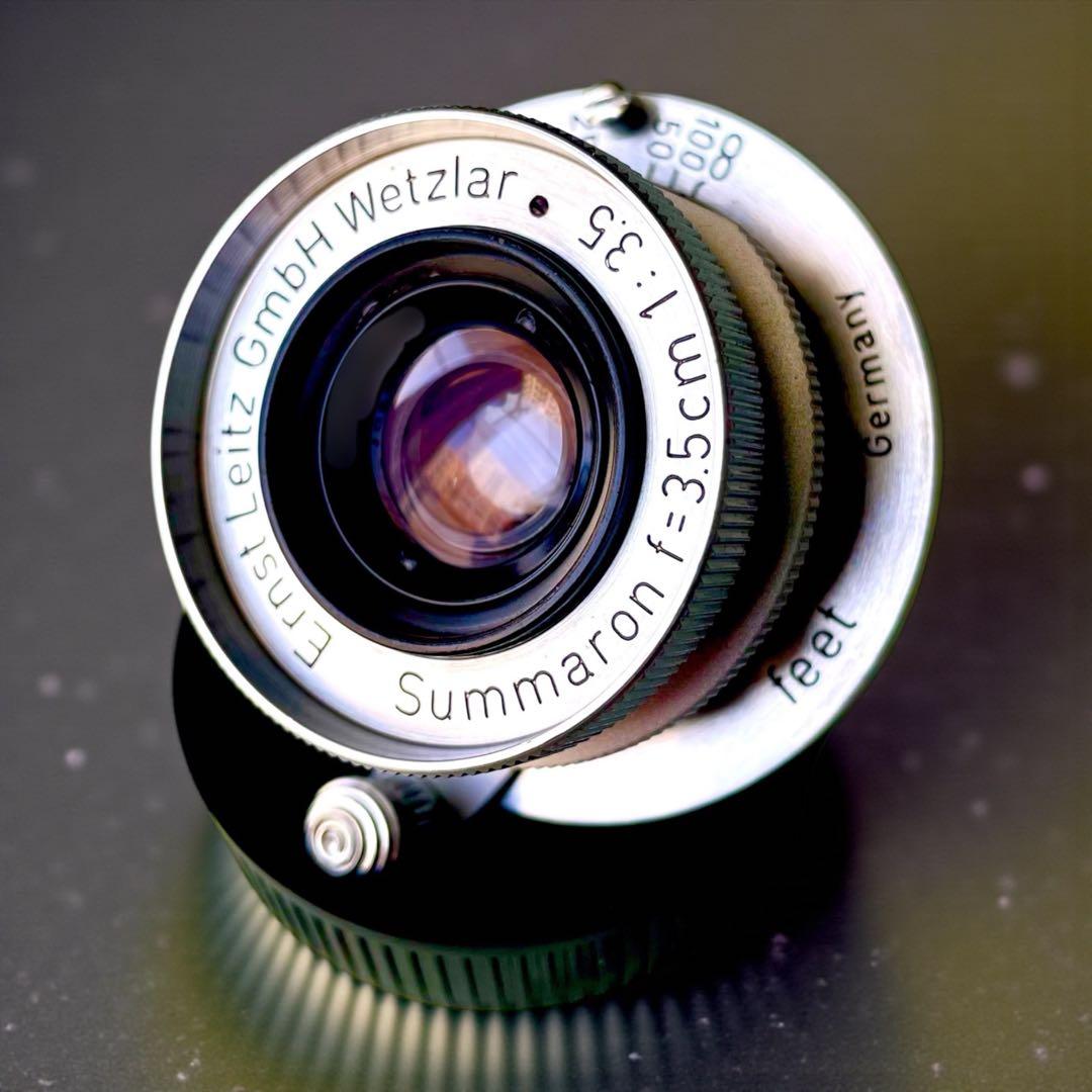 【2026年1月OH済】超極上美品Leica Summaron 35mm＋付属品