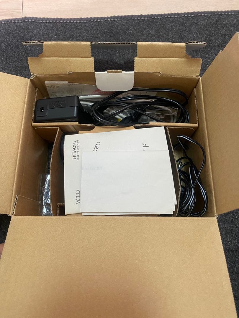 【極美品・元箱付】日立 HITACHI DZ-HS403 HDD録画確認済み
