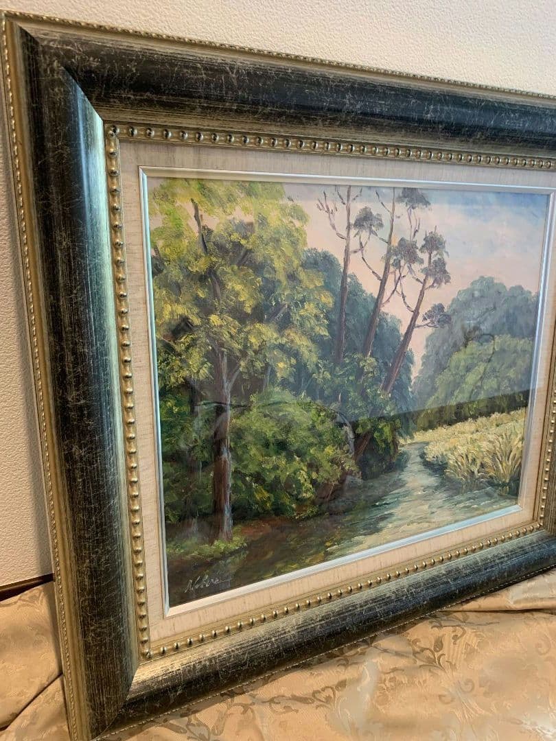 風景画　油絵