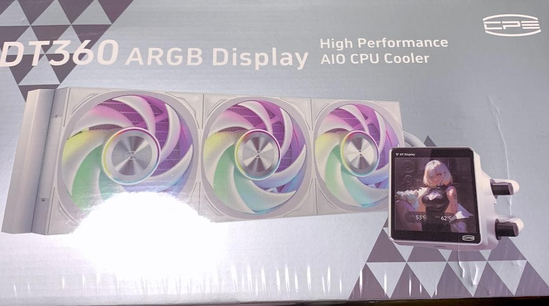 新品⭐️PCCOOLER CPS AIO DT360 ARGB Display白