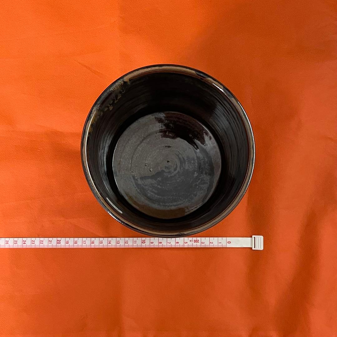 膳所焼　水指　高橋一彦