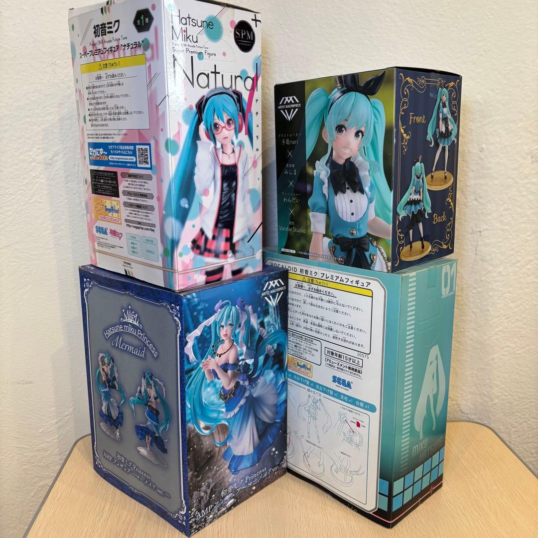 初音ミク フィギュア7体セット 箱つき 人形