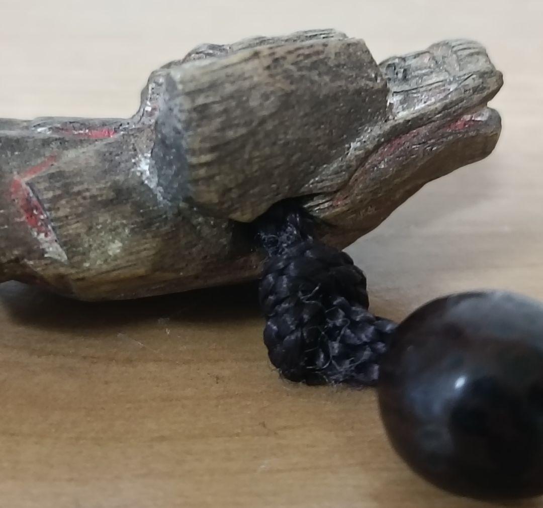 木製 根付 人物像 童子 古美術 和装小物